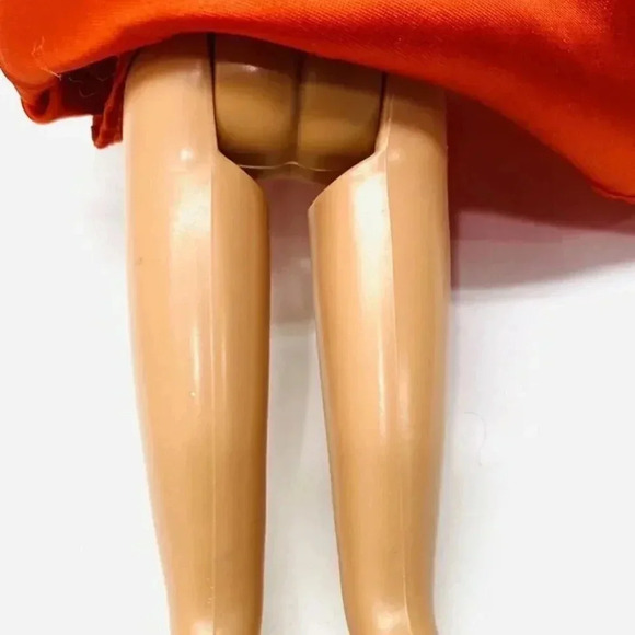 MATTEL BARBIE Asian Doll Black Short Hair Earrings Long Dress 12" Tall - Picture 11 of 11